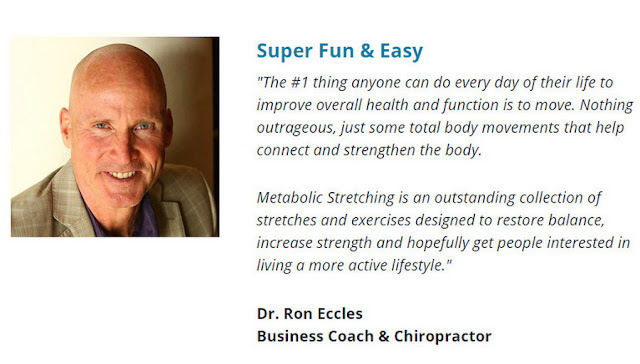 Metabolic Stretching reviews, The Metabolic Stretching Coaching Follow Along Videos DVD program