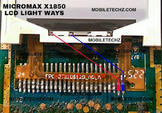 Micromax-x1850-Display-Light-Ways-Problem-Jumper-Solution