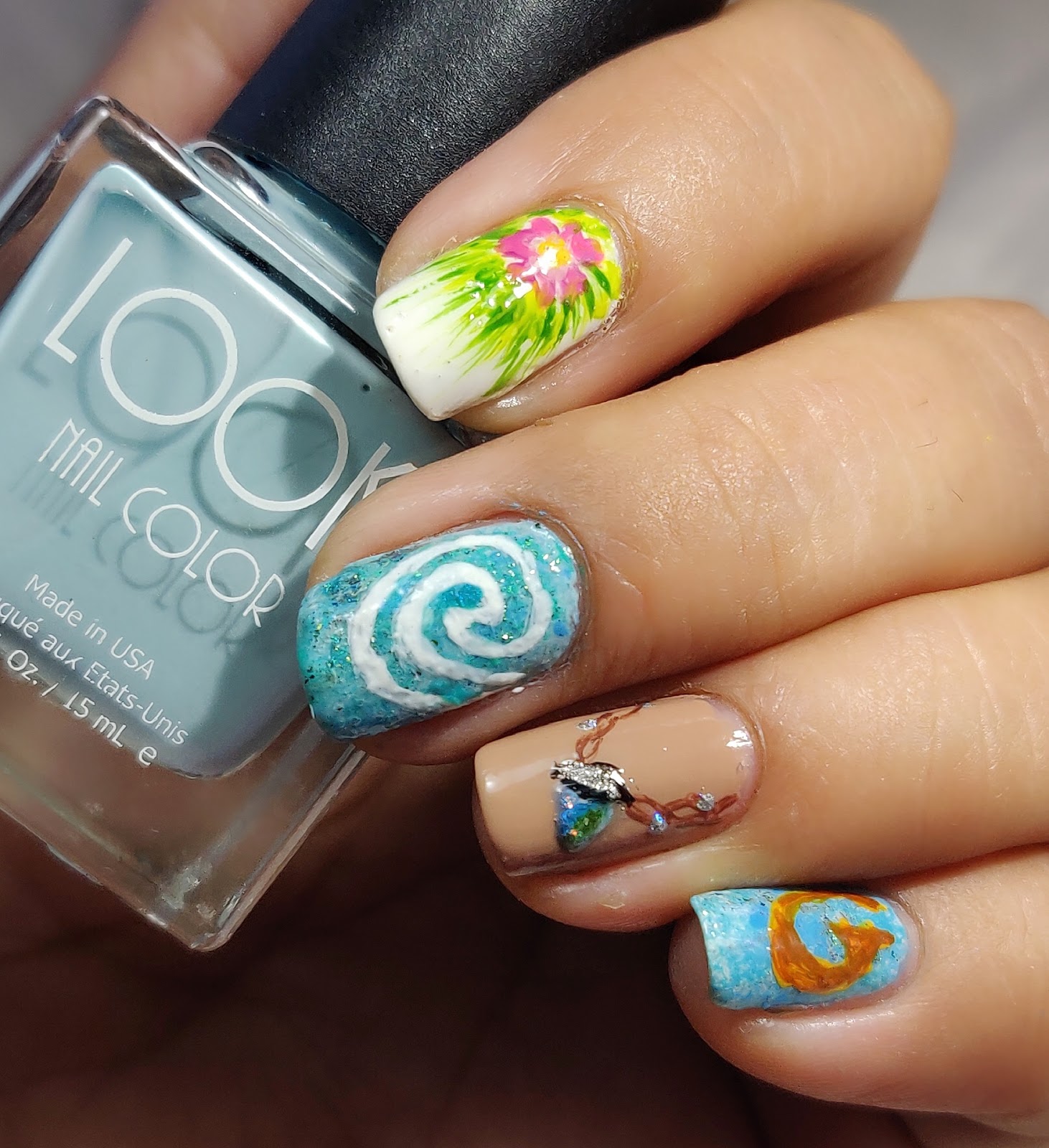 The 31 Day Nail Art Challenge: Day Twenty-Three: Inspired by a Movie