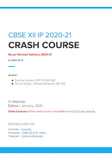 XII IP CRASH COURSE eBook (PDF) 2020-21