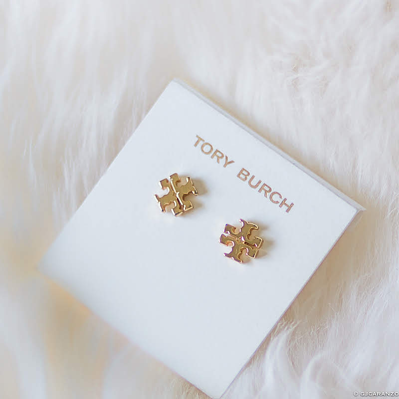 Is the Tory Burch Logos Stud Earrings Worth It? -- An Honest Review A Year  After | A Glad Diary