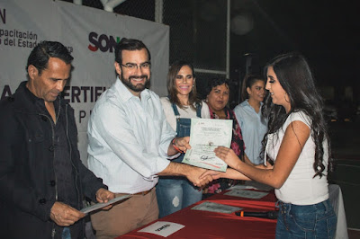 Atienden Sedesson e Icatson solicitud de capacitación de vecinos