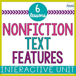 Brain Waves Instruction: Nonfiction Text Features Bulletin Board