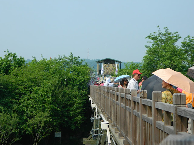 The Freedom bridge between the Koreas