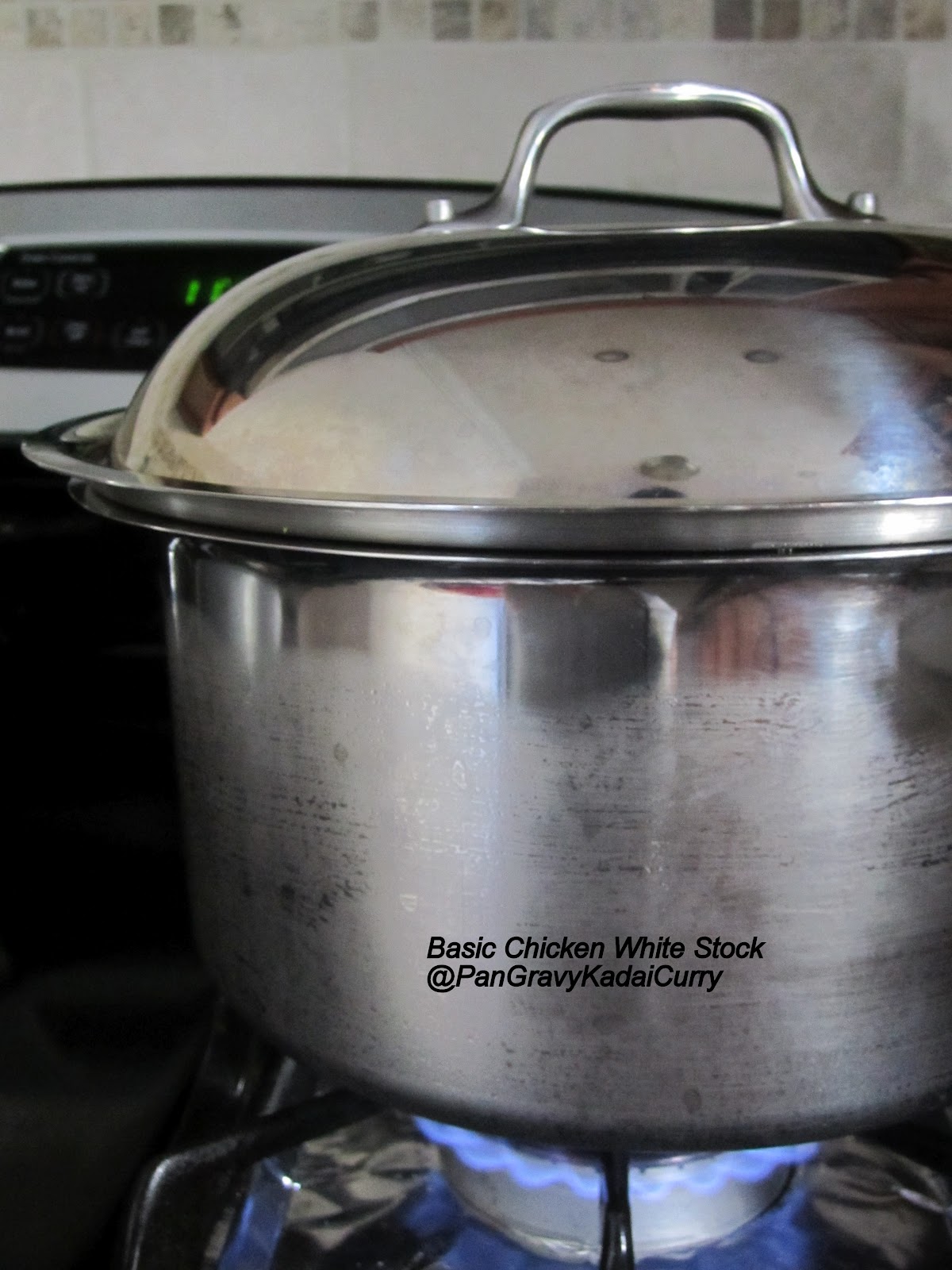 Pan Gravy Kadai Curry Basic "White" Chicken Stock