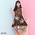 Dress Batik Kombinasi Gamis Model Baju Batik Terbaru