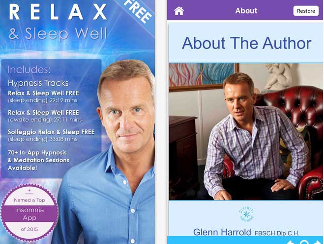 تطبيق Relax & Sleep Well Hypnosis