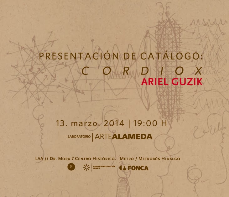 Presentación del catálogo CORDIOX de Ariel Guzik