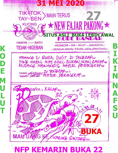 Prediksi Togel Hongkong Minggu 31 Mei 2020 Forum Prediksitogel Jp