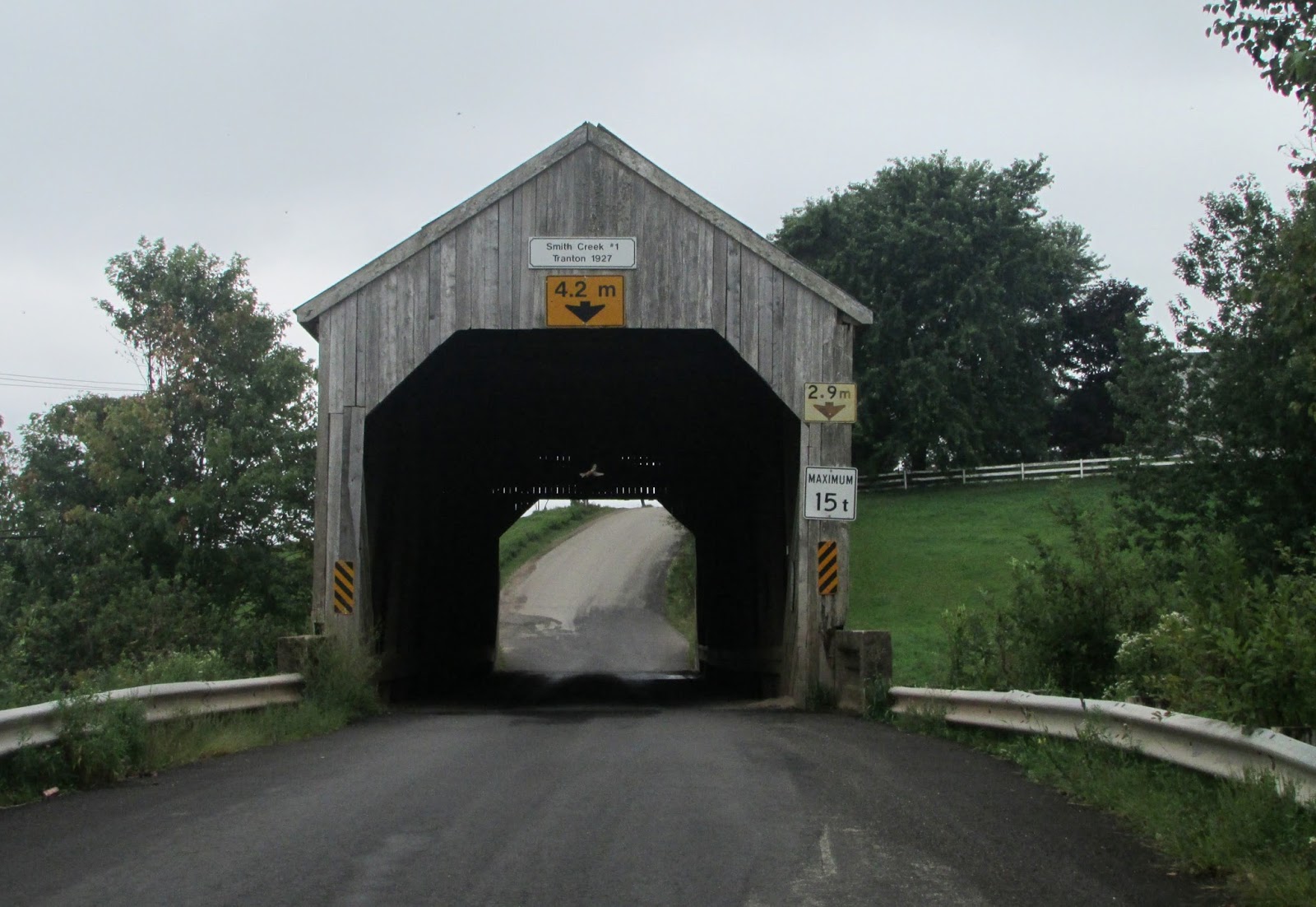 New Brunswick's Covered Bridges Smith Creek No.1 (Tranton)