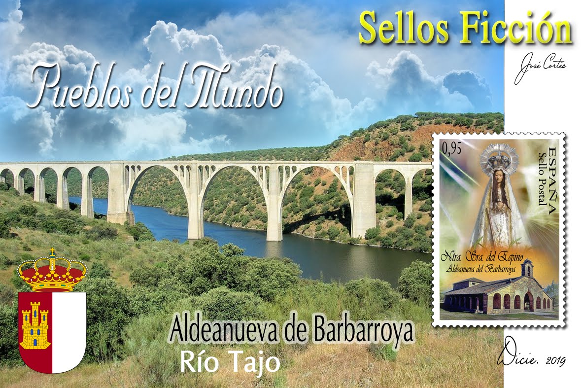 SELLOS FICCIÓN Aldeanueva de Barbarroya, Toledo.