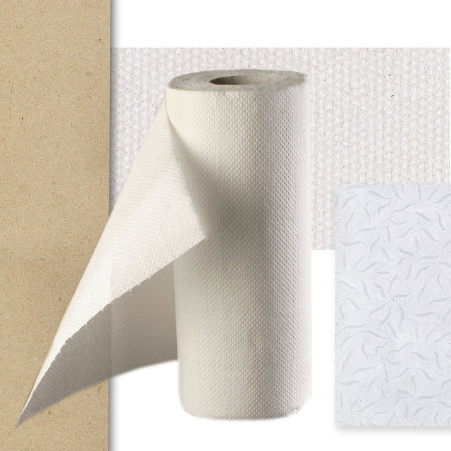 Различные типы бумаги: картон, папиросная бумага