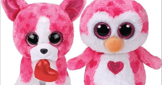 stuffed animals with big glitter eyes