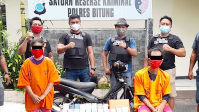 Sepasang Kekasih ‘Spesialis’ Curanik Diringkus Resmob Polres Bitung