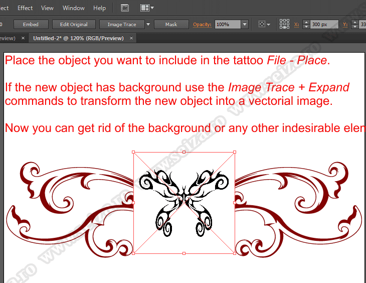 graphictutorials How to make your own tattoo design (3)