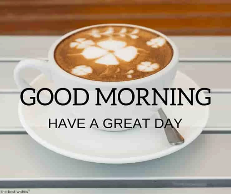 good morning images with coffee