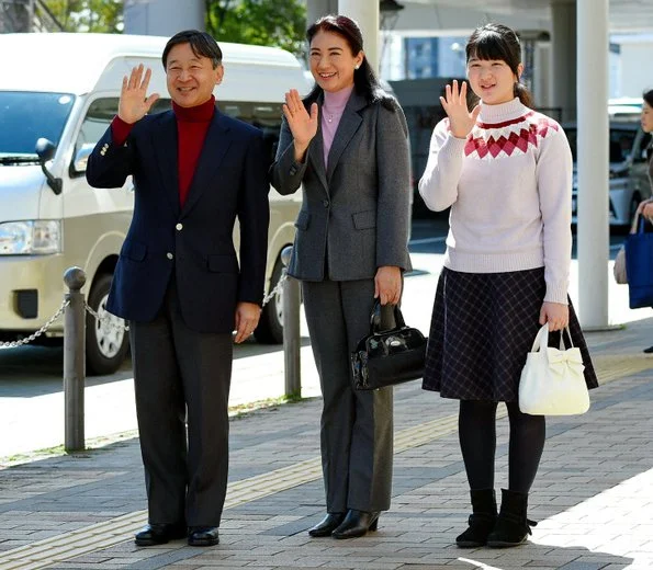 Crown Prince Naruhito, Crown Princess Masako and their daughter Princess Aiko