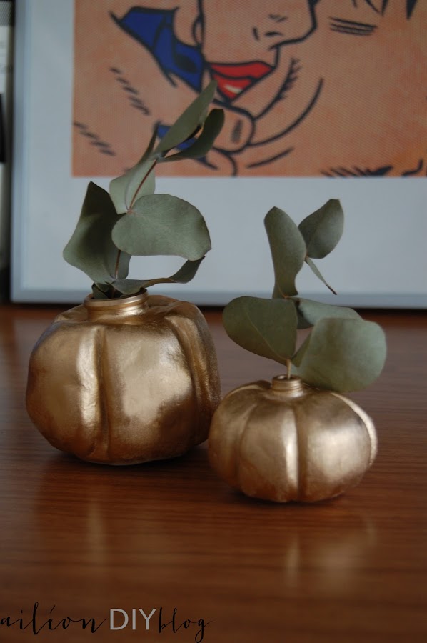 calabaza florero DIY halloween
