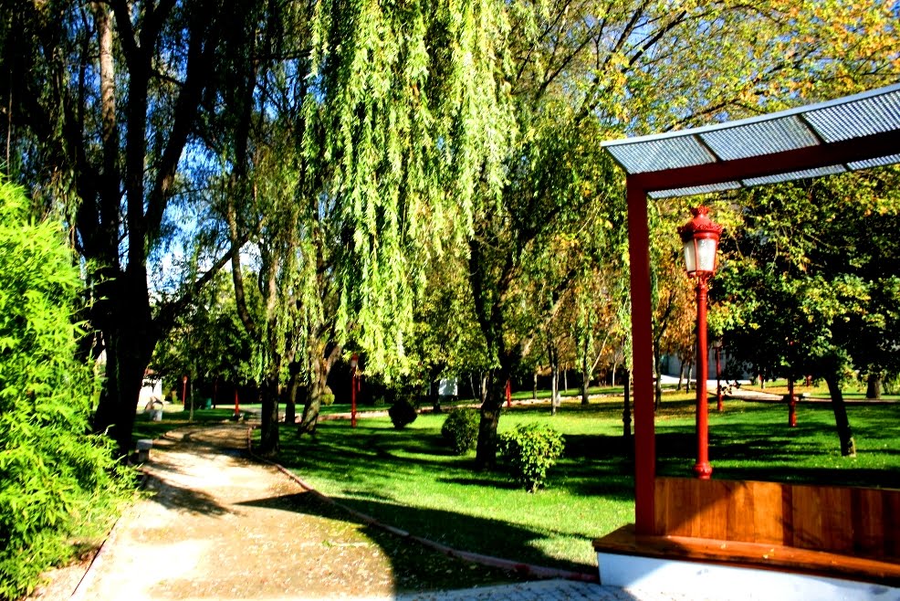 Guía de monumentos de un trotamundos stopover Parque Miño de Ourense