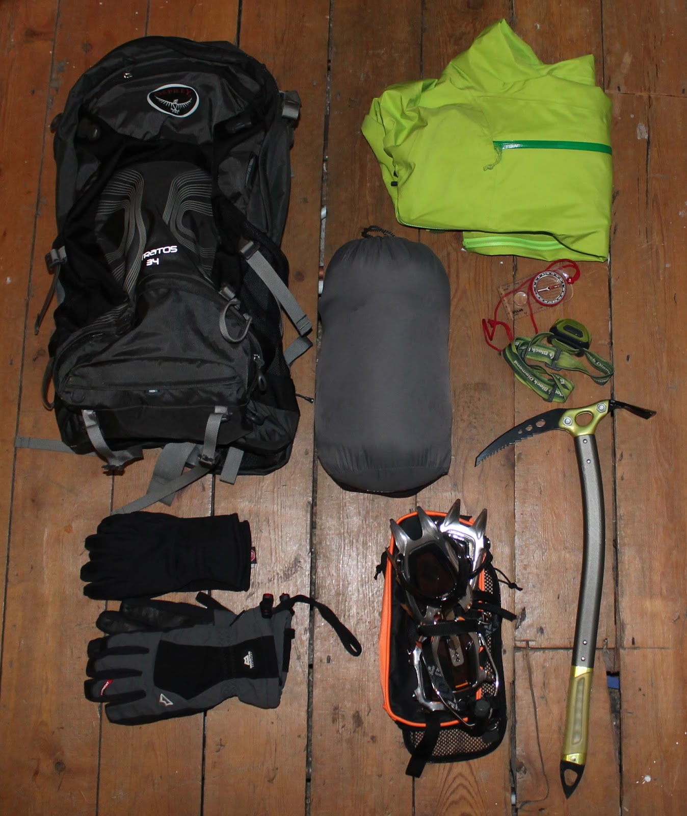winter walking kit list
