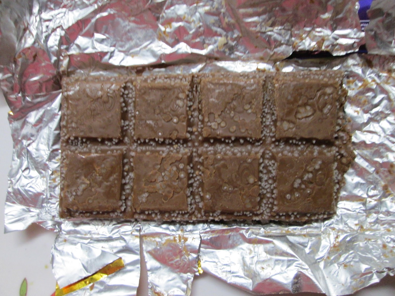 White Spots On Chocolate