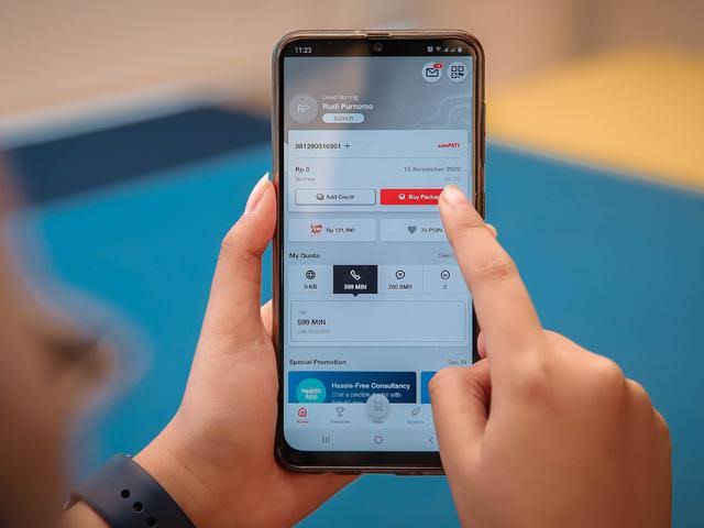 cara mudah transfer pulsa Telkomsel melalui aplikasi My Telkomsel