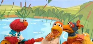 Elmo sings Elmo's Ducks. Sesame Street Best of Friends