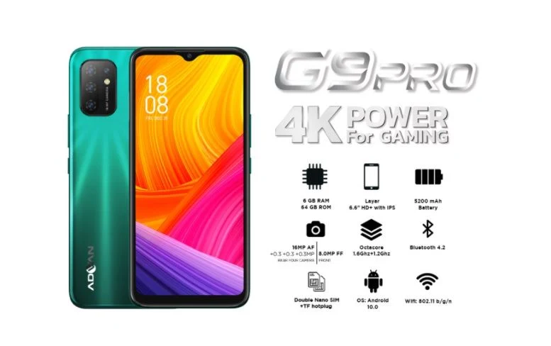 Harga dan Spesifikasi Advan G9 Pro RAM 6GB ROM 64GB Terbaru di Indonesia