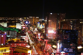 Las Vegas Strip Night View