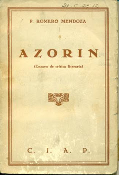 A Z O R Í N  -Ensayo de crítica literaria- (Leer la obra completa)