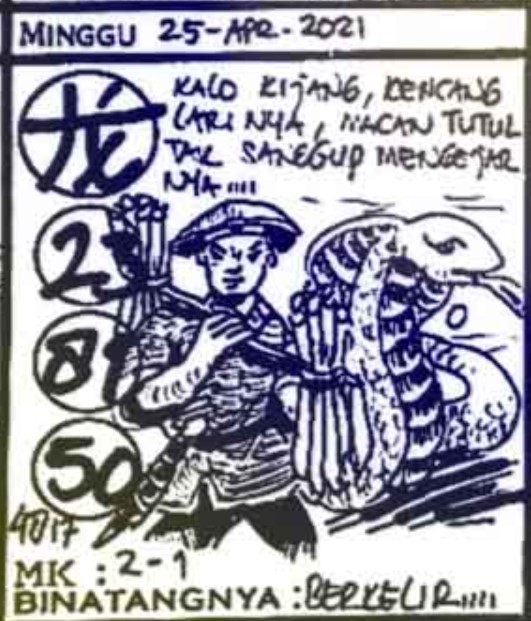 Syair Togel HONGKONG 25 APRIL 2021. Syair Terlengkap hari ini