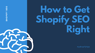 How to get Shopify SEO right ?