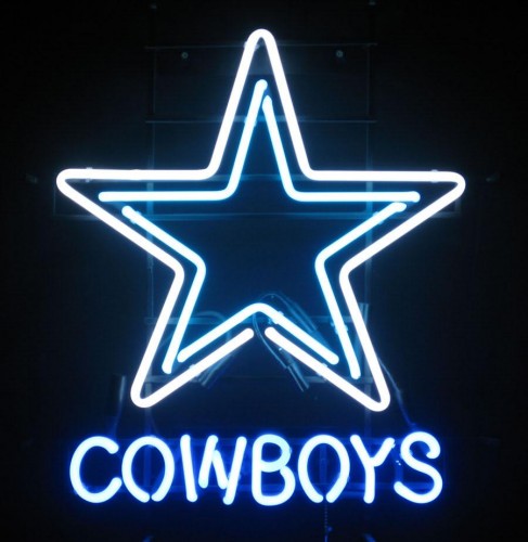 Wiki Neon Sign Blog: NFL DALLAS COWBOYS Beer Bar Football