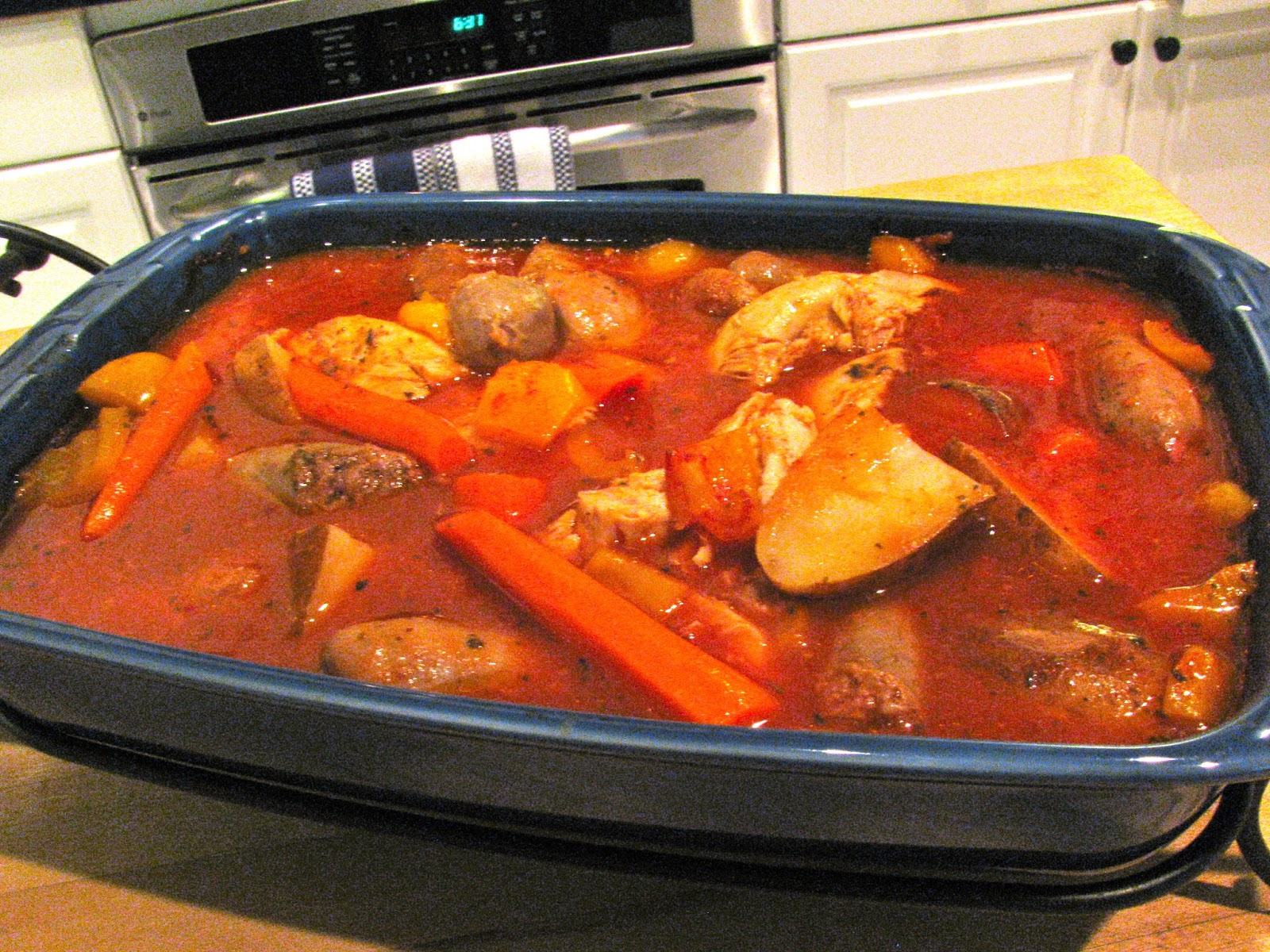 Rita's Recipes Oven Chicken Cacciatore