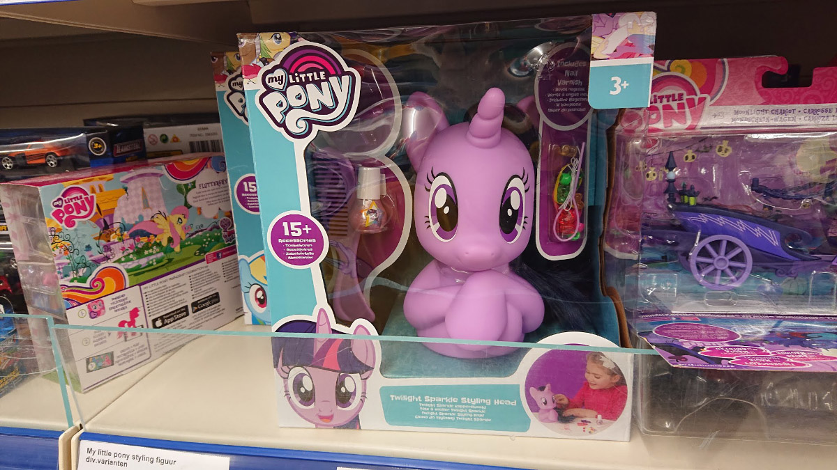 twilight sparkle styling head