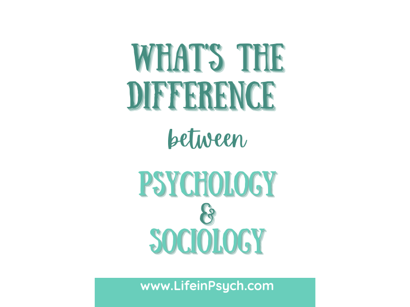 Psychology vs. Sociology: What's the difference?