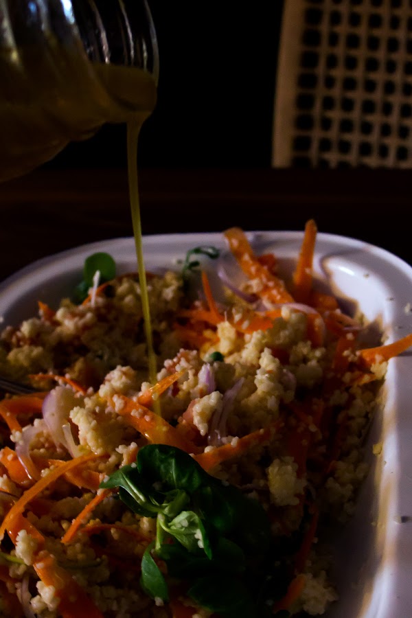 Ensalada fácil de cuscús