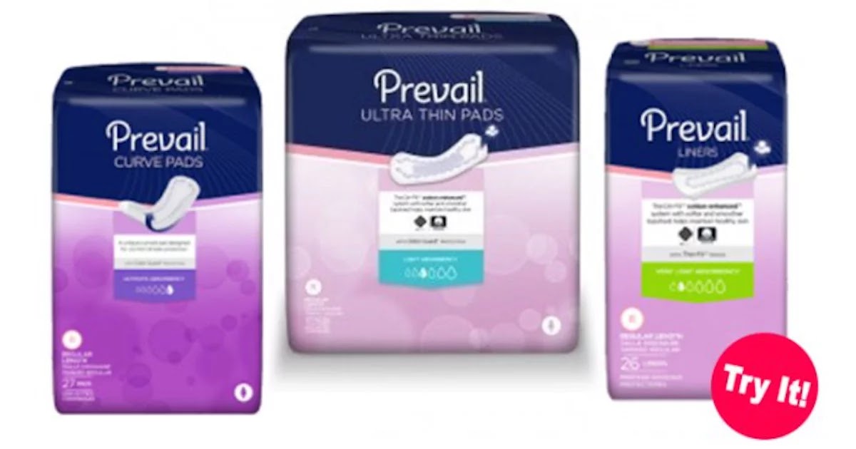 Free Prevail Pads & Liners Sample Kit!