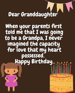 happy birthday wishes for granddaughter