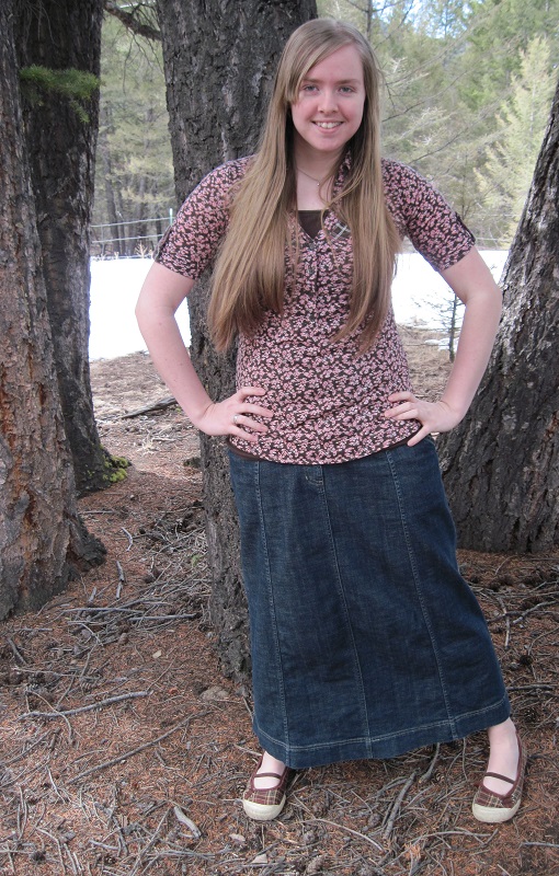 A Modest Fashion Blog by Natasha Atkerson What I WearFloral Shirt And