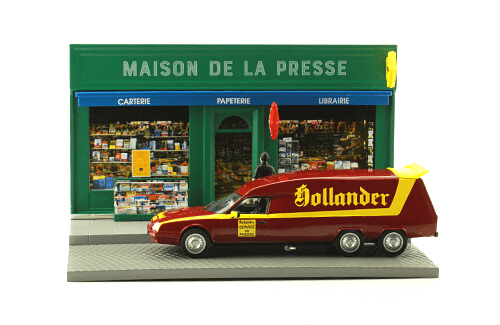les plus beaux véhicules utilitaires, citroën cx tissier 1:43 distribution presse