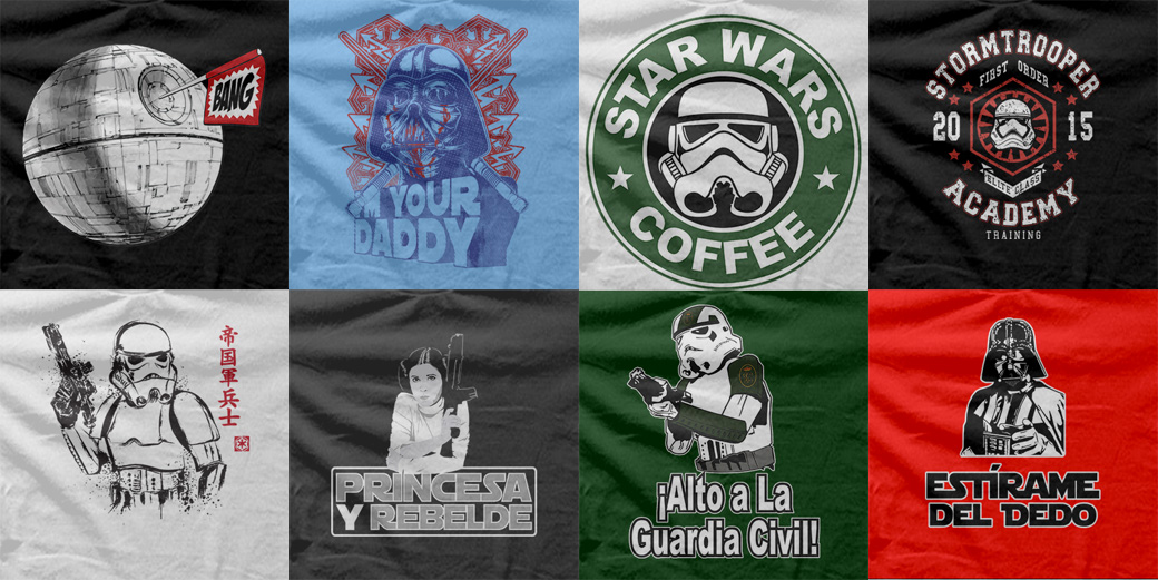 Sólo Pienso En Camisetas: Las camisetas más frikis Star Wars