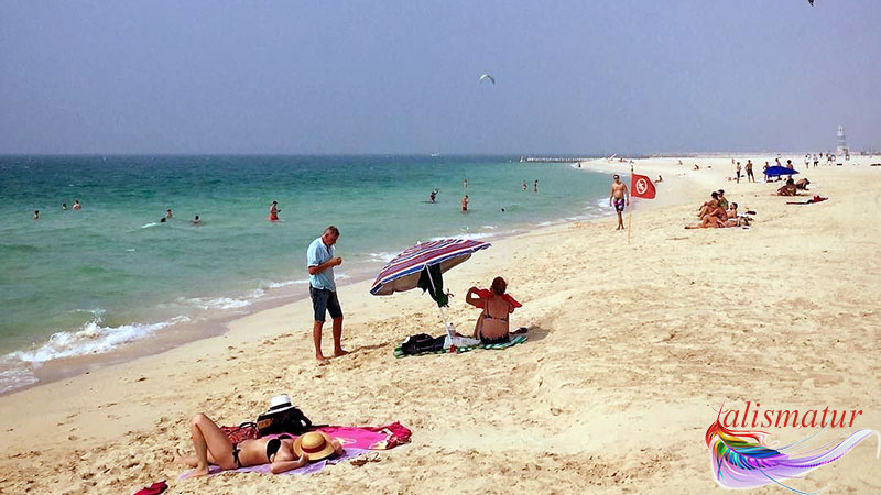 Бесплатные пляжи Дубая - Kite Beach (Кайт бич)