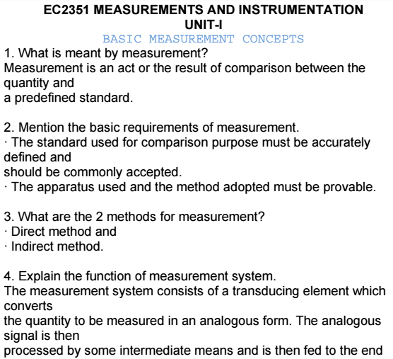 metrology definitions