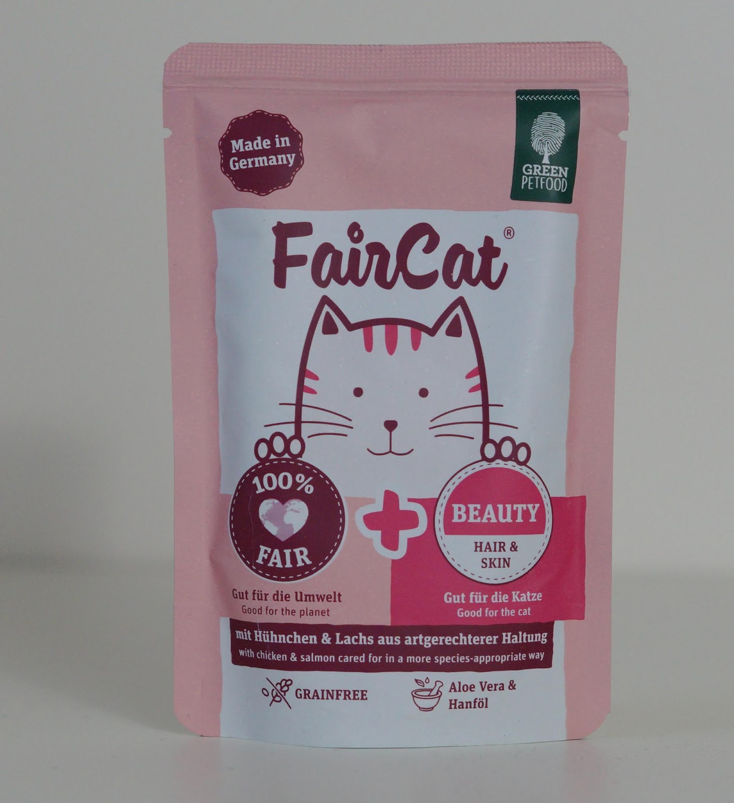 Katzenblog Alltag auf 4 Pfoten FairCat von Green Petfood