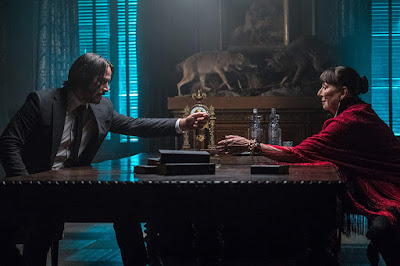 John Wick Chapter 3 Parabellum Keanu Reeves Anjelica Huston Image 1