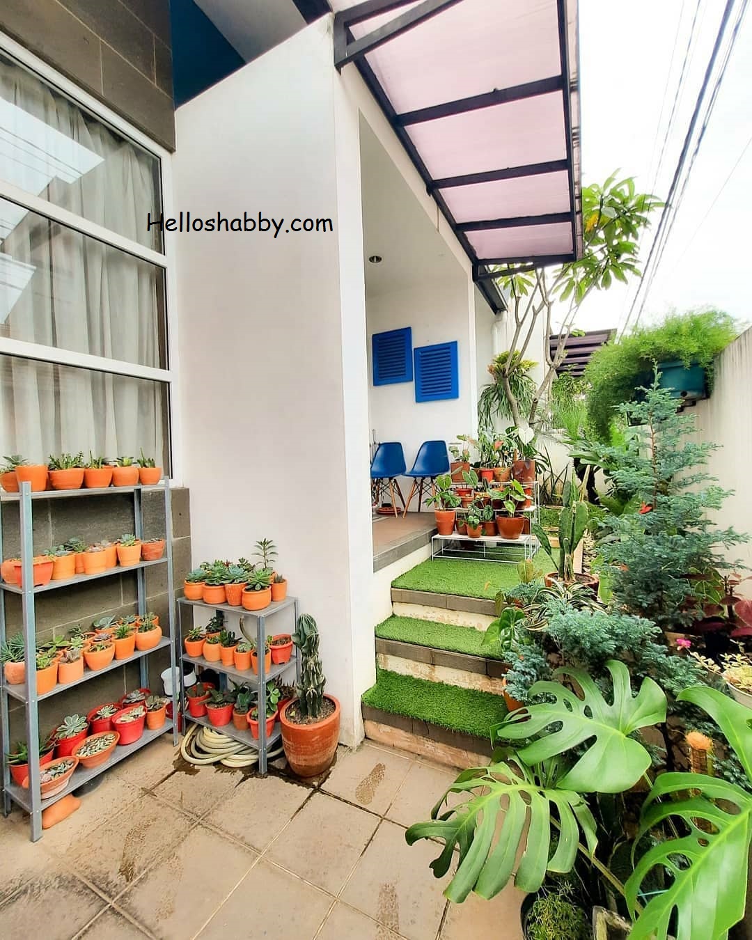 Desain Taman Teras Minimalis Depan Rumah yang Menawan ~ HelloShabby.com