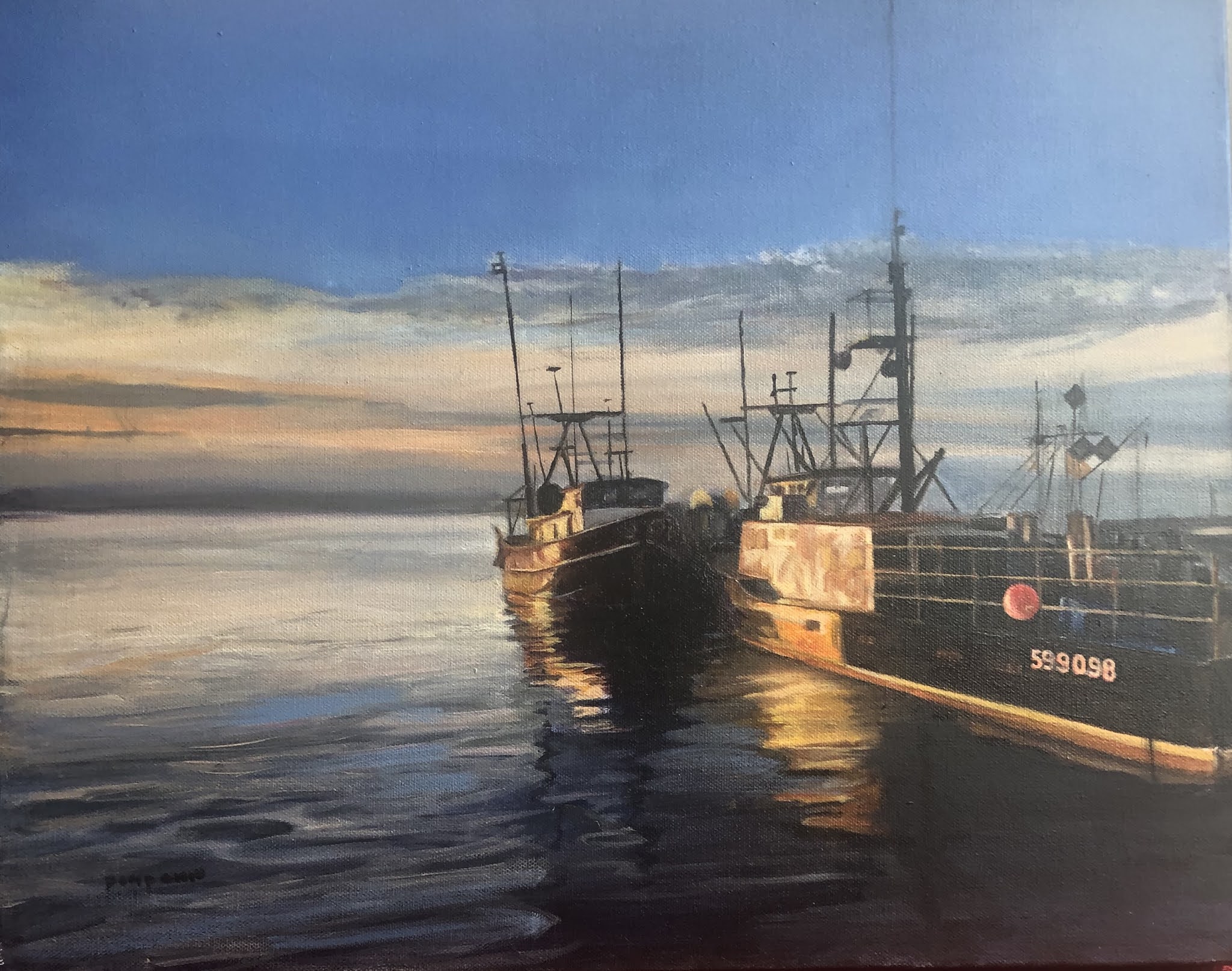 Fishing boats Galilee Rhode Island