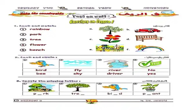 نواتج واهداف تعلم منهج Connect1 للغة الانجليزية للصف الاول الابتدائى 2019