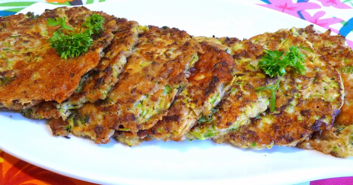 TUNA ZUCCHINI FRITTERS